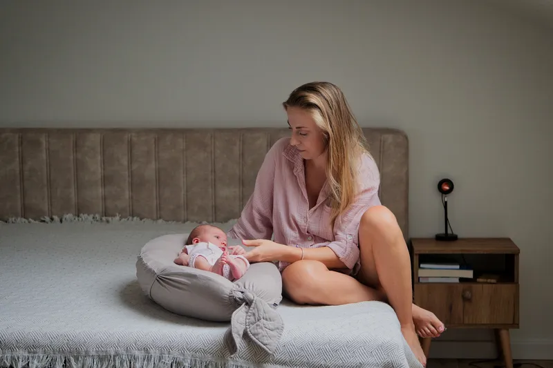 Sesja lifestyle z małą Gają