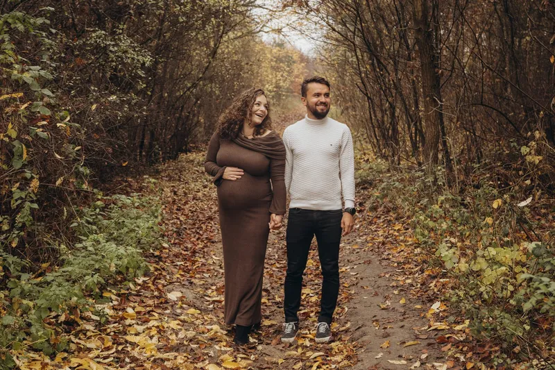 Sesja ciążowa Oli i Mikołaja